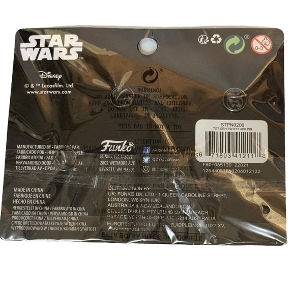 Funko Star Wars 6 Enamel Pins Tatooine
Rhapsody Waver Band Boba Fett Target Con - Picture 3 of 5